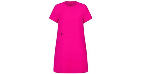 dior straight dress pink